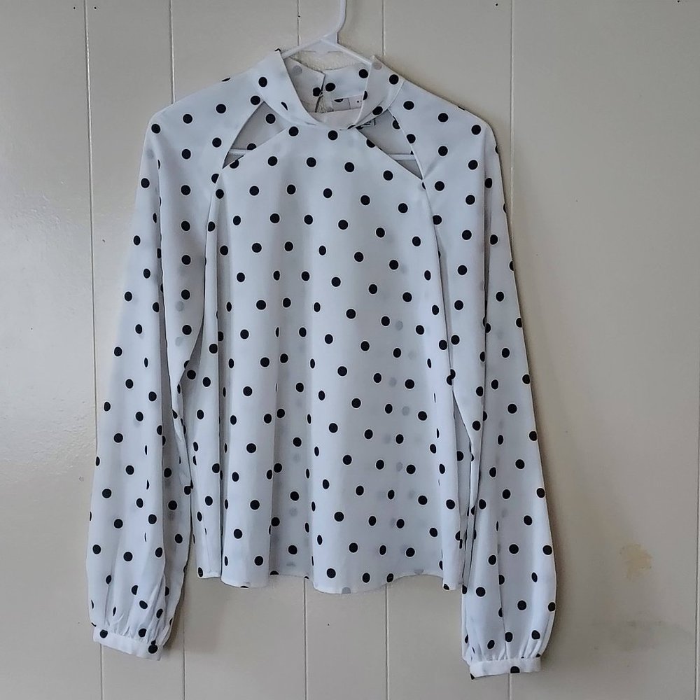 Polka Dot Blouse